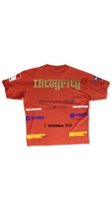 Load image into Gallery viewer, INTEGRITY Oversized Ruby Red T-shirt